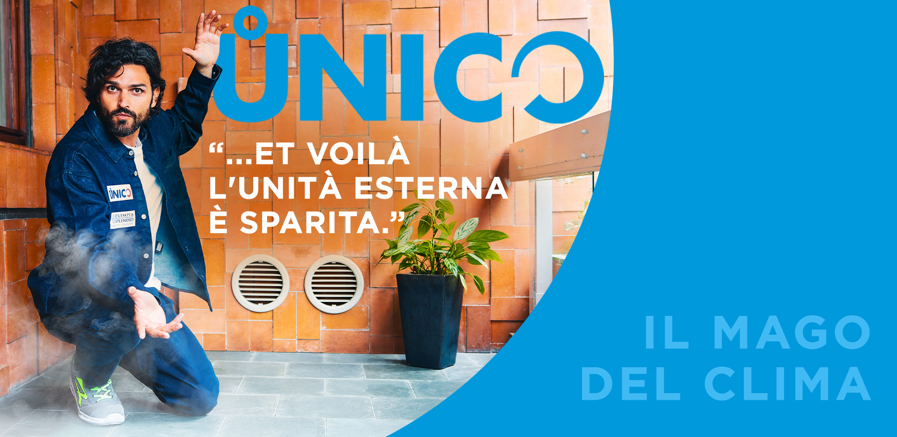 On air la nuova campagna di Olimpia Splendid, il Mago del Clima