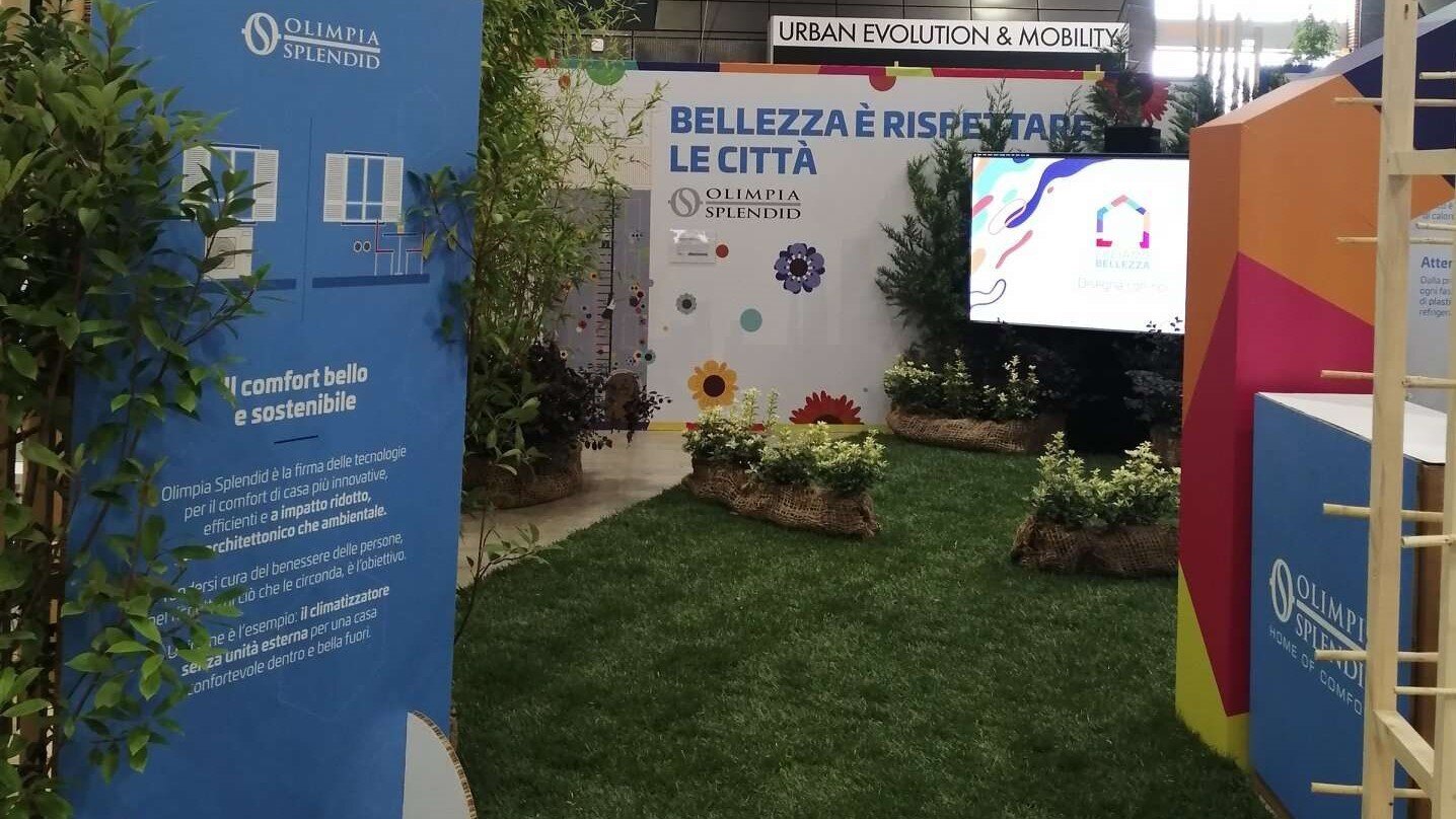 Dall'8 ottobre, Olimpia Splendid a Futura Expo [Padiglione Urban Evolution/ Stand D23-D24]